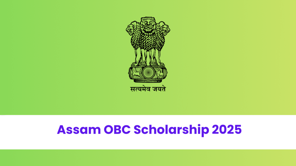 OBC Scholarship 2025 – Submit Your Online Application
