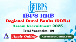 IBPS RRB Recruitment 2025 – Official job notification banner with apply online details for Regional Rural Bank vacancies in India